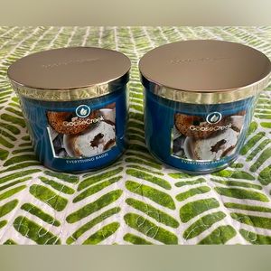 SET OF 2 Everything Bagel Large 3-Wick Candles (NEW) GooseCreek